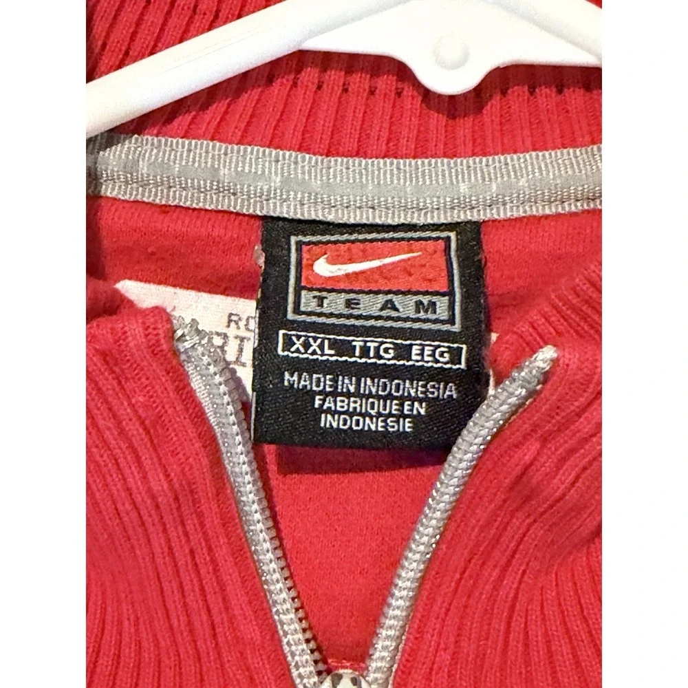 Nike Full Zip Long Sleeve Red Ohio State Sweatshirt Jacket Mens XXL